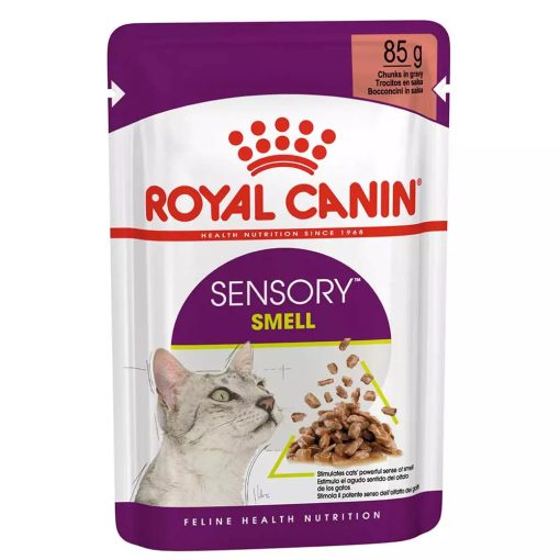 Royal Canin Sensory Smell-Nedves macskaeledel Szószban 85g