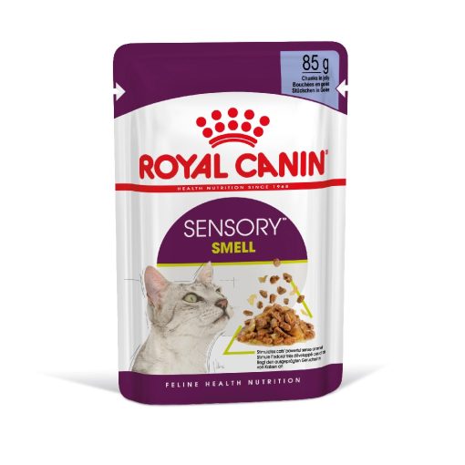 Royal Canin Sensory Smell Jelly nedves macskaeledel 85g