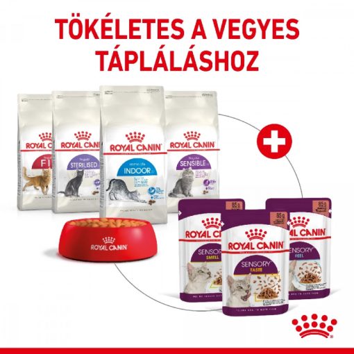 Royal Canin Sensory Taste Gravy nedves macskaeledel 85g