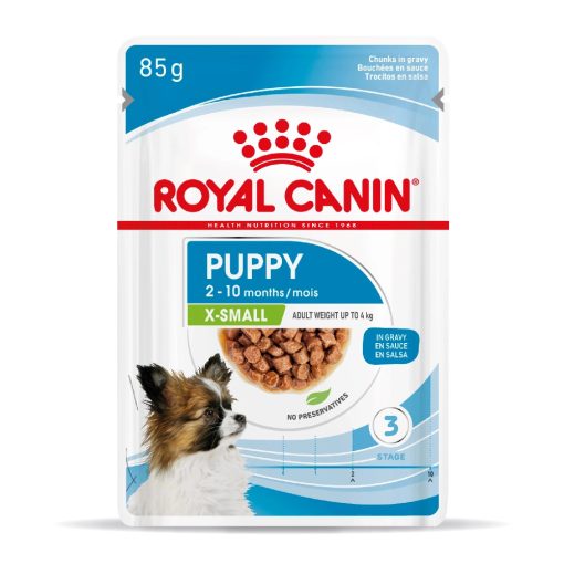 Royal Canin SHN Wet X-Small Puppy 85g nedves kutyaeledel