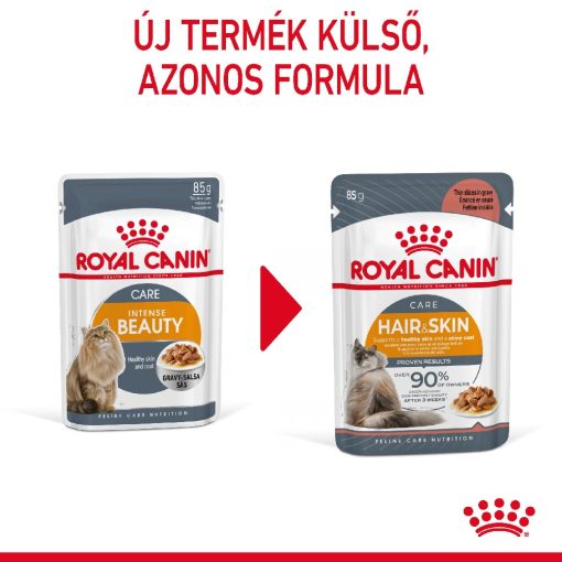 Royal Canin FCN Hair&Skin Care 12x85g Nedves Macskaeledel