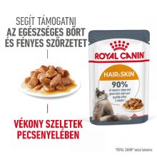 Royal Canin FCN Hair&Skin Care 12x85g Nedves Macskaeledel