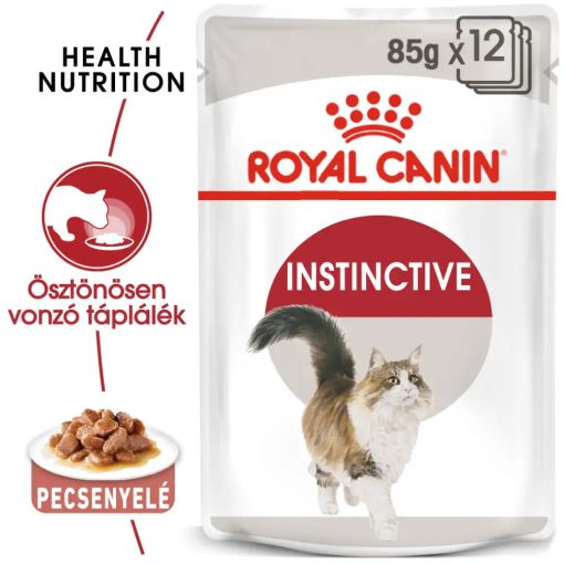 Royal Canin INSTINCTIVE GRAVY 12x85g nedves macskaeledel