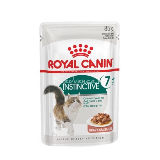 Royal Canin INSTINCTIVE GRAVY +7 85g Nedves macskaeledel