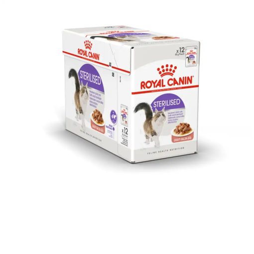 Royal Canin Sterilised Gravy 12x85g Nedves macskatáp