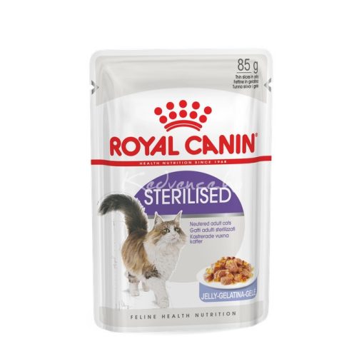 Royal Canin STERILISED JELLY 85g Nedves macskaeledel