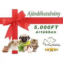 Ajándékutalvány 5000 forint értékben