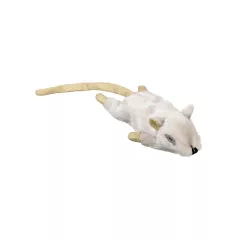 NOBBY 67564 PLÜSS EGÉR Fehér 14,5cm macskamentával