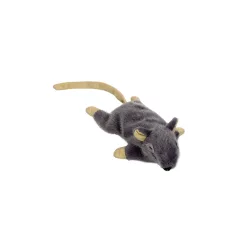 NOBBY 67565 PLÜSS EGÉR Szürke 14,5cm macskamentával