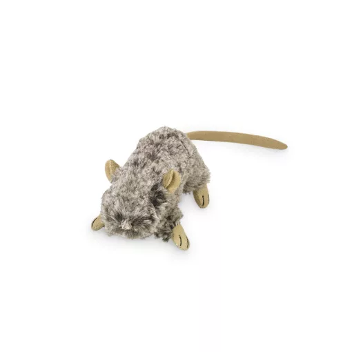 NOBBY 67567 PLÜSS EGÉR 10cm SZÜRKE
