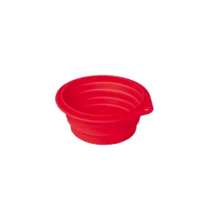 NOBBY 73323 Utazó SZILIKON TÁL 500 ML Piros