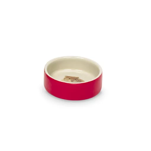NOBBY 73389 KERÁMIA TÁL 55 ML PIROS