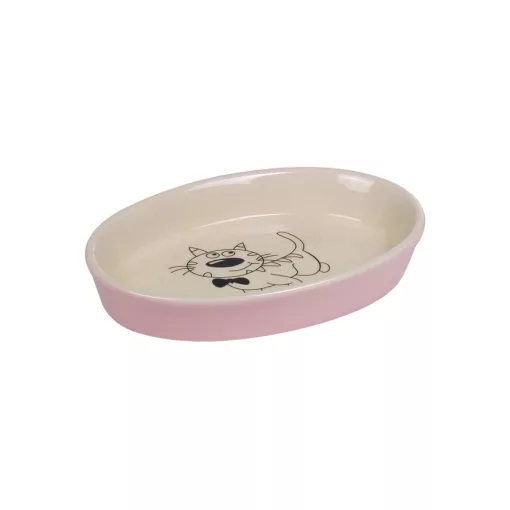 NOBBY 73636 KERÁMIA TÁL CICÁNAK 120 ML ovális