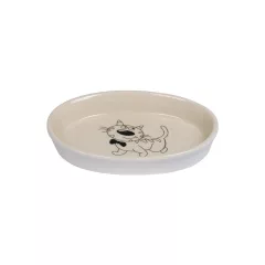 NOBBY 73637 KERÁMIA TÁL CICÁNAK 120 ML ovális