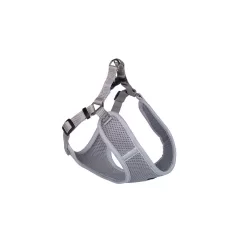 NOBBY 80624-81 Mesh Reflect kutyahám 1x33-41cm SZÜRKE
