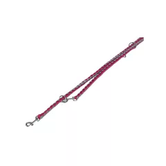  NOBBY 80708-01 Corda körperlon póráz 1,2X2000cm vörös-szürke
