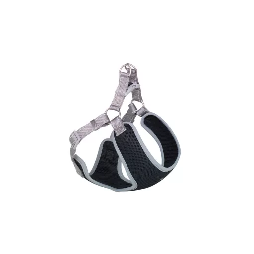 NOBBY 88752-81 Black Mesh Reflect kutyahám XS SZÜRKE