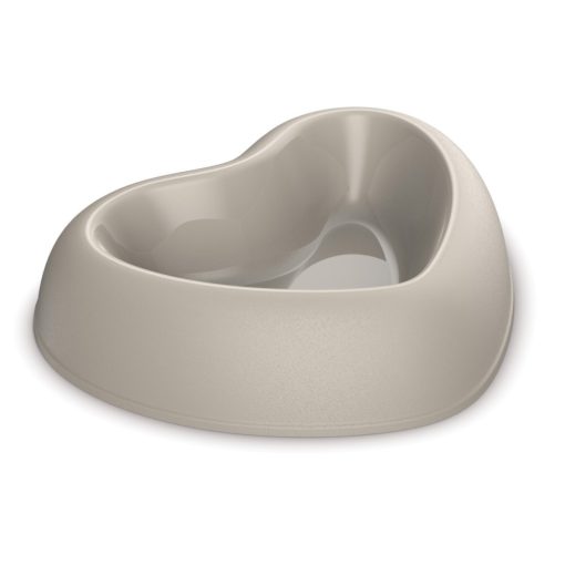 Georplast szív alakú tál L 26,5x22cm bézs