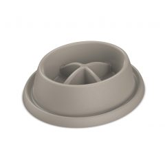 Kerek etető falásgátlóval d.20cm bézs