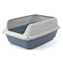 Macska WC magasított kerettel 56x40x24cm kék [12]