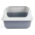 Macska WC magasított kerettel 56x40x24cm kék [12]