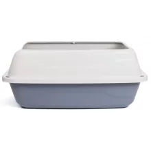 Macska WC magasított kerettel 56x40x24cm kék [12]