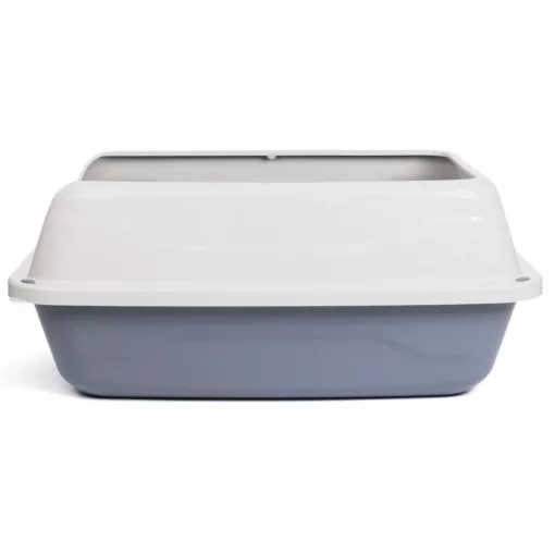 Macska WC magasított kerettel 56x40x24cm kék [12]