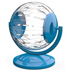 Hörcsöggömb talpas 13cm kék [6]