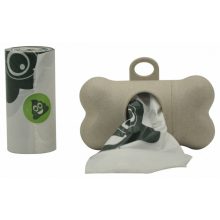 M-PETS bio ürülékszedő zacskó 22x32cm 15db tartóval