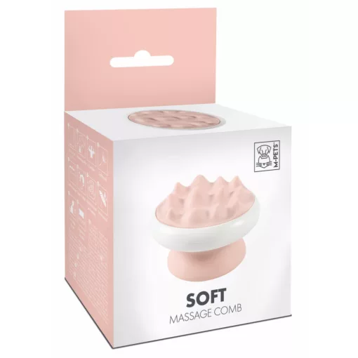 M-PETS puha masszőrkefe macskáknak és kutyáknak 8x5,4cm