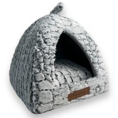   M-PETS macskabújó plüss sátor Snake 37x37x37cm kígyómintás