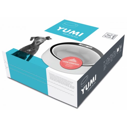 M-PETS Yumi okos tál gramm mérleggel 500ml 2000g-ig