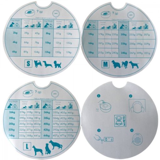 M-PETS Yumi okos tál gramm mérleggel 500ml 2000g-ig