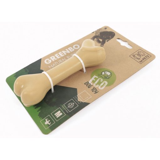M-PETS fogtisztító kutyajáték természetes gumi csont M 15x4,5x3,5cm