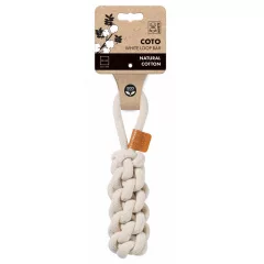 M-PETS kötéljáték fonat 22cm fehér