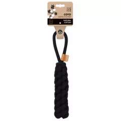 M-PETS kötéljáték fonat 34cm fekete