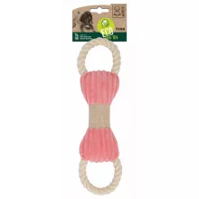 M-PETS Eco kutyajáték Tuga 33x9x5cm pink