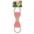M-PETS Eco kutyajáték Tuga 33x9x5cm pink