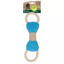 M-PETS Eco kutyajáték Tugo 33x9x5cm kék
