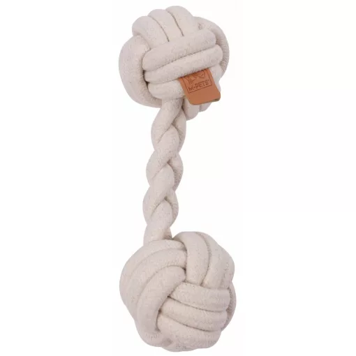M-PETS kötéljáték súlyzó 28cm fehér