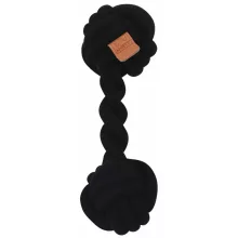 M-PETS kötéljáték súlyzó 28cm fekete