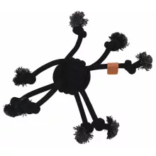 M-PETS kötéljáték pók 38cm fekete