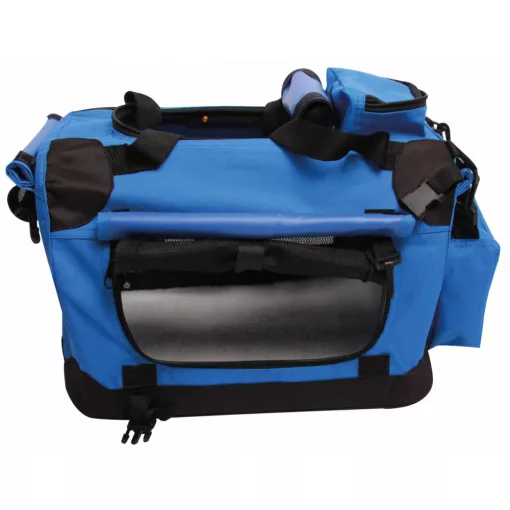 M-PETS FLOW összehajtható kisállatszállító táska XS 41x28x28cm kék