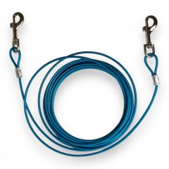   M-PETS kikötő acél sodrony műanyag bevonattal 23kg-ig 6mx4mm