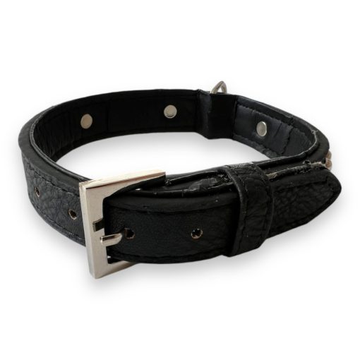 M-PETS nyakörv csontokkal és medállal Carmen S 1,5x22-30cm fekete