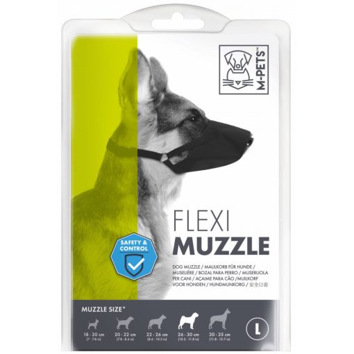 M-PETS szájkosár textil L 1,5x26-30cm (72)