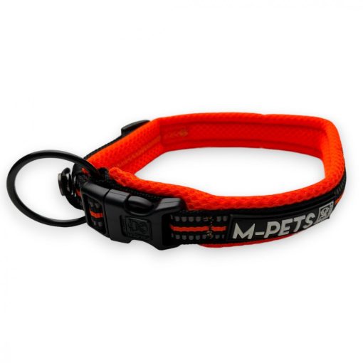 M-PETS nyakörv túrázáshoz párnázott M 2x40-50cm narancs