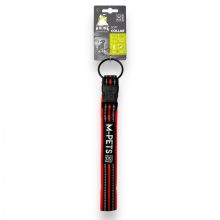 M-PETS nyakörv túrázáshoz párnázott L 2,5x55-65cm narancs