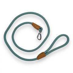   M-PETS Eco póráz biztonsági karabínerrel S 1,2x150cm kék 100% újrahasznosított műanyag