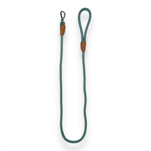 M-PETS Eco póráz biztonsági karabínerrel S 1,2x150cm kék 100% újrahasznosított műanyag